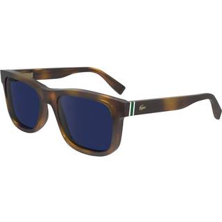 Lacoste Mand L6014S 214 Solbriller Acetat Brun Blå Firkantet Normal Normal