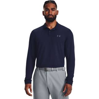 Under Armour Matchplay Men's Long Sleeve Polo Midnight Navy / Pitch Gray XXL