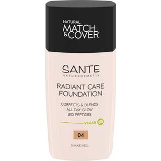 Sante Naturkosmetik Ansigtsmakeup Foundation & Powder Radiant Care Foundation 004 30 ml (3.800,00 kr / 1 l) - 30 ml