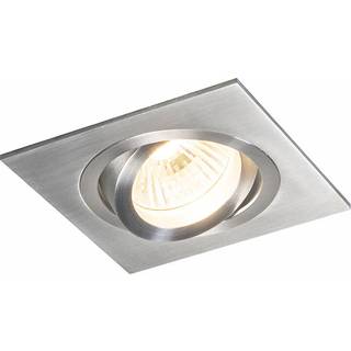 Smart indbygget spotlight stål inkl. WiFi GU10 Tiltbar - Lock 1