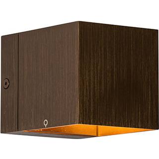 Moderne væglampe mørk bronze - Transfer