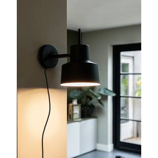 Smart væglampe sort inkl. Wifi A60 - Chappie