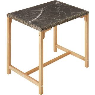 Polyrattan barbord Kutina 96x65x100cm - natur