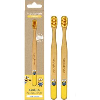happybrush Bambustandbørste Minions Junior
