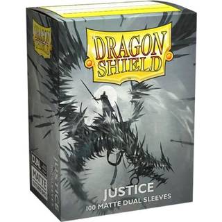 "Dragon Shield Standard Sleeves Dual Matte Justice"