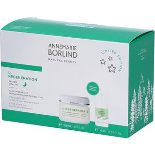LL Reg. Night Care Xmas-Set Ldt. Edi. Værdi 418,- LL Night Cream + 2-Phase Aloe Vera Shake