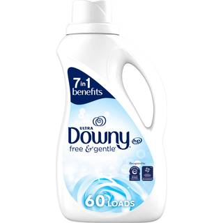Downy Free & Gentle stofbl?dg?ringsmiddel (stofkonditionering) 44 fl oz 60 belastninger Hypoallergenisk