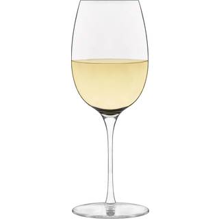 Libbey Signature Hvide vinglas Sæt med 4 elegante opvaskemaskine Safe Glass Wine Glasses Party Wine Glasses til fødselsdage bryllupper og mere