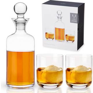 Moderne Whisky Karaffel & Glas 35cl -
