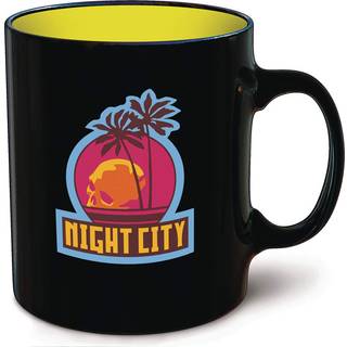 Cyberpunk 2077 Night City Keramisk kaffekrus