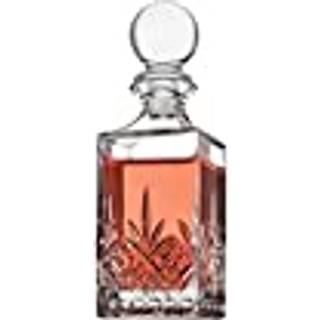 Godinger mini whisky -dekanter til spiritus whisky vodka eller vin - 10 oz dublin kollektion
