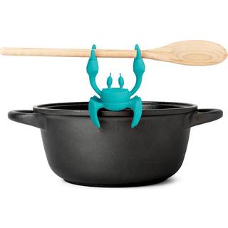 Ototo Aqua The Crab Silicone Revensil Rest - Silicone Spoon Rest til komfur top - BPA -fri varmebestandig køkken og grillredskaber
