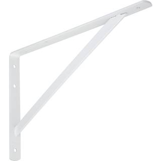 National Hardware N260-596 111BC Super Strength Shelf Bracket i White 16 tommer