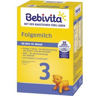 Bebivita Juniormælk 3 fra 10. måned 131.90 DKK/1 kg