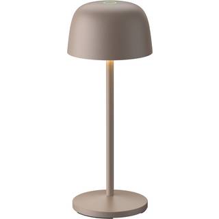 Lindby LED-bordlampe Arietty, beige, dæmpbar, IP65