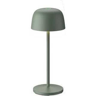 Lindby LED-bordlampe Arietty, grøn, dæmpbar, IP65