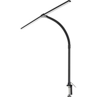 Lindby LED-klemmelampe Nilay, højde 97,5 cm, CCT, hjemmekontor