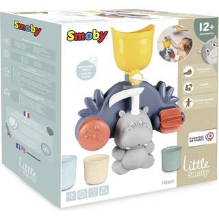 Smoby Little Smoby Flodhest badelegetøj med vandhjul og hældekopper