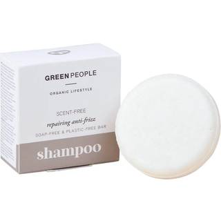Green People Scent Free Repairing Anti-Frizz Shampoo Bar (50 g)