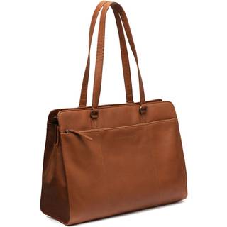 The Chesterfield Brand Cow Wax Pull Up Fidenza Shopper taske cognac