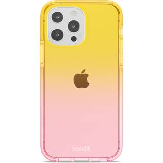 Holdit iPhone 13 Pro Seethru Cover - Gradient Bright Pink/Orange Juice