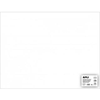 Apli karton 50x65cm 170g hvid 25ark