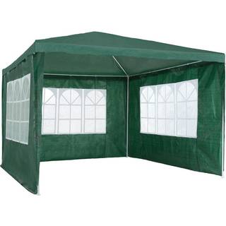 Havepavillon Baraban 3x3m med 3 sidepaneler - grøn
