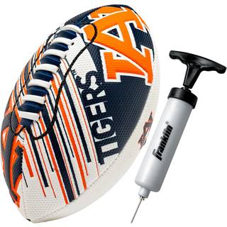 Franklin Sports Auburn Tigers Fodbold - Ungdom mini fodbold - 8.5 """" Fodbold- Spacelace Easy Grip Texture - Perfekt til b?rn!