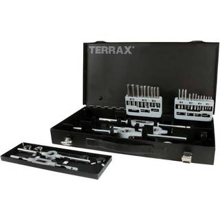 Gev.værktøjssæt Terrax 45del.M3-12
