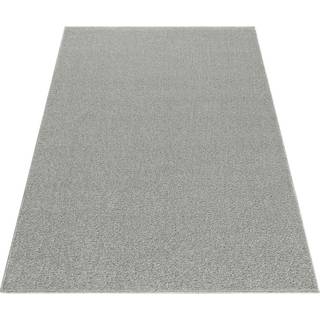 Ata Kortluvet tæppe Ensfarvet - Creme - 160x230