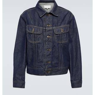 Maison Margiela Cropped denim jacket - blue - EU 46
