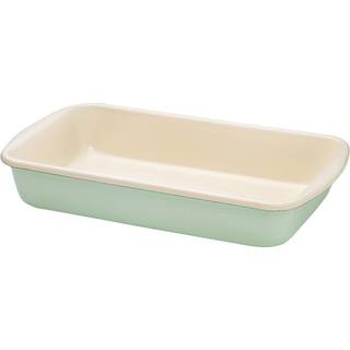 Riess Classic Pastell Auflaufform 38 x 22,5 cm nilgrün - Emaille - Grün