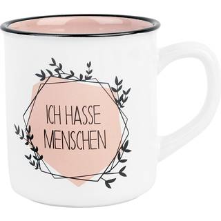 Ich hasse Menschen Keramik Tasse