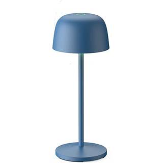 Lindby LED-bordlampe Arietty, blå, dæmpbar, IP54
