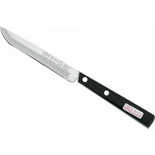 Güde Universalmesser 11 cm - Edelstahl - schwarz-weißem Griff - Weiß,Schwarz,Silber