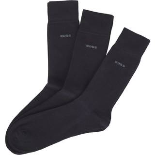 BOSS 3-pak RS Finest Soft Cotton Sock - Blue - Str 39/42