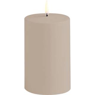 Uyuni - Udendørs LED Bloklys - Sandstone - 7,8x7,8 cm