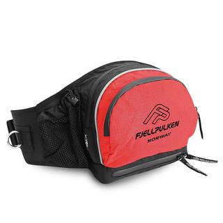 Fjellpulken Hip Pack With Hang-on System Red, Rød, 2L