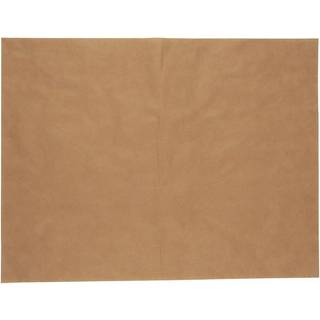 Burgerpapir 45 x 60 mm Brunt 500 stk FSC Greaseproof
