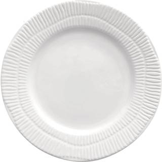 Mateus Stripes tallerken Ø21 cm Hvid
