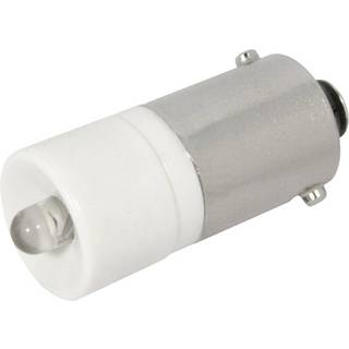 CML LED-signallampe BA9s Kølig hvid 12 V/DC, 12 V/AC