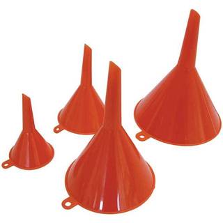Plasttragte Sæt 50 / 70 / 90 & 120 mm - Orange 4 Stk
