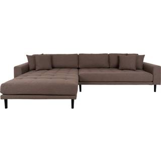 Lido Lounge Sofa Brun - Venstrevendt Chaiselong