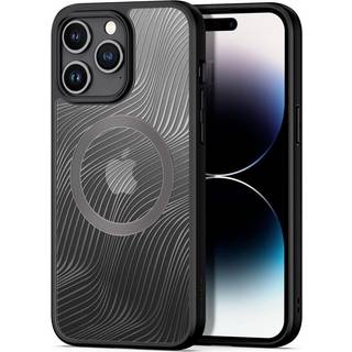 iPhone 15 Pro Max - DUX DUCIS Aimo Magsafe Hybrid cover - Sort