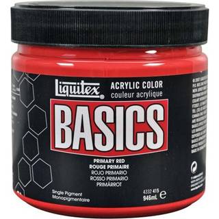 Basics 946Ml Primary Red 415