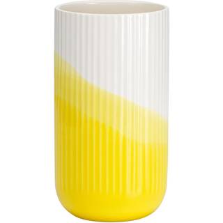 Vitra Herringbone Ribbed Vase Gul