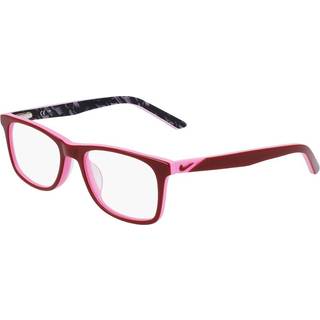 Nike 5549 606 47 Briller Mænd Rød - Maroon Red Pink - 47mm