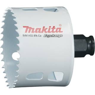 Makita E-03903 EZYCHANGE Hole Saw - for Wood Metal Plastic Aluminium Stainless Steel Chipboard Non-ferrous Metal Plywood Steel Brass Ferrous Metal