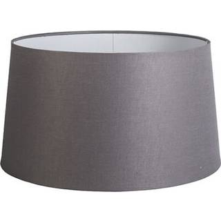 Linen lampeskærm mørkegrå 45 cm