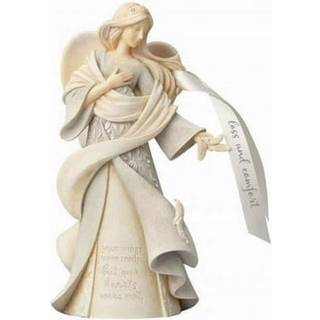 Fundamenter Tab og komfort Angel Stone Resin Figur 9.25